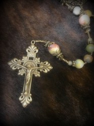 Amazonite Rosary - Christie2